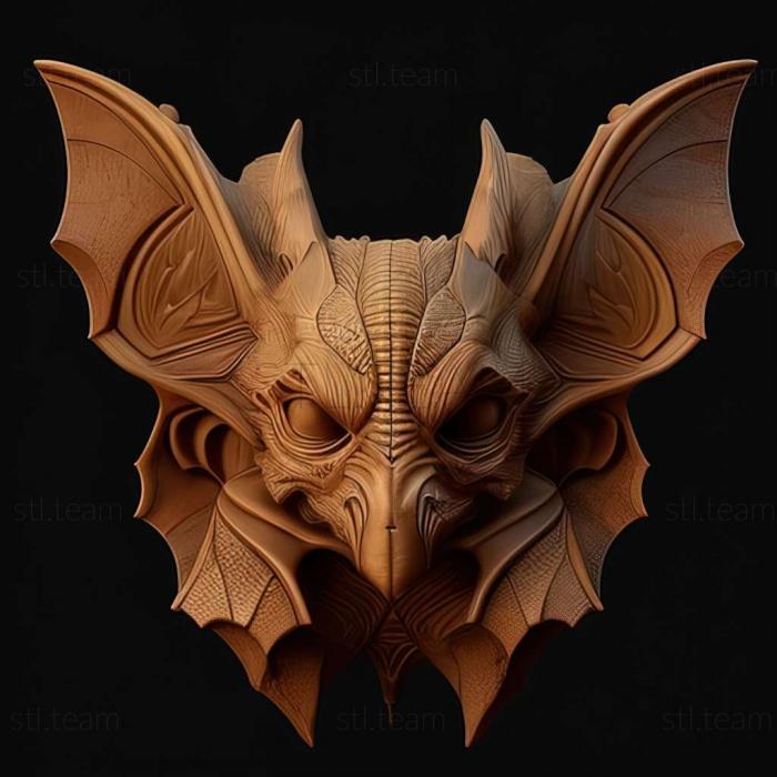 3D model Hipposideros hypophyllus (STL)